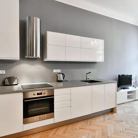 Cityscape Wenceslas Square Apartment Prague