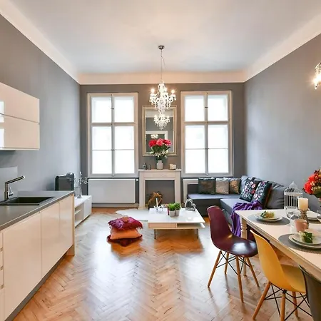 Cityscape Wenceslas Square Apartment Prague